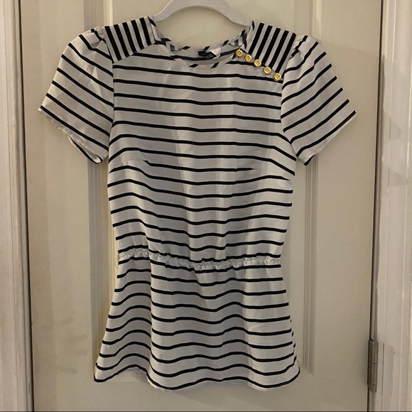 H&M Peplum Blouse Top • 2 / XS - Picture 7 of 13